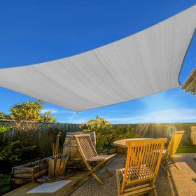 Prohibited From Sale On Amazon XISHAN 16'X16'Dark Grey,Sand,Light Grey,Cream HDPE Sunshade Sail, 160 Grams (Option: 16X16ft-Light Grey)