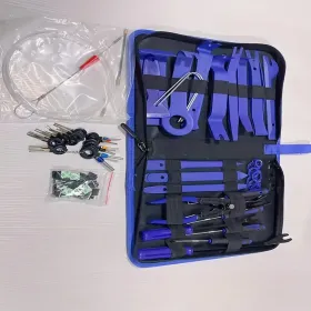Car Interior Removal Tools Trim Pry Removal Tools Car Removal Tool Kits Door Panel Radio Stereo Audio Dashboard Terminal Repair Kits. Pry Tools, (Option: 70pcblue)