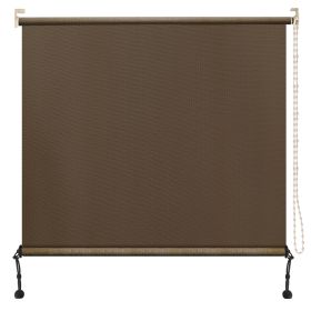 Prohibited From Sale On Amazon 6'X8' Mocha HDPE Spliced Roller Shutter (Option: Mocha-6x6 ft)